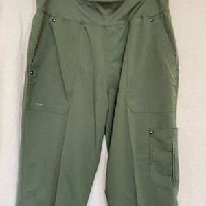 Healing Hands Olive Green Scrub Pants